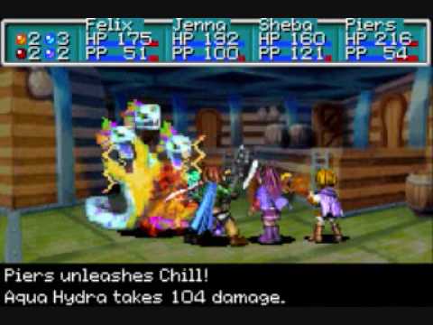 Golden Sun: TLA boss #4 - Aqua Hydra