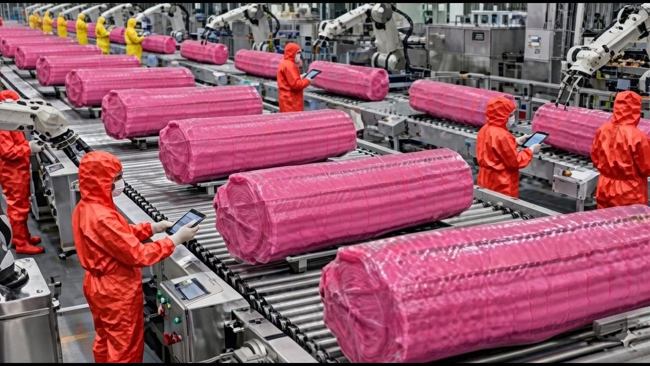 Inside the Largest Bubble Gum Factory in the USA | Full Modern Manufacturing Process