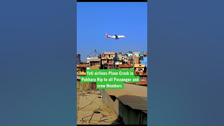 Yeti airlines Plane Crash in Pokhara During Landing | Rip all Members | Dangerous Airport and Plane