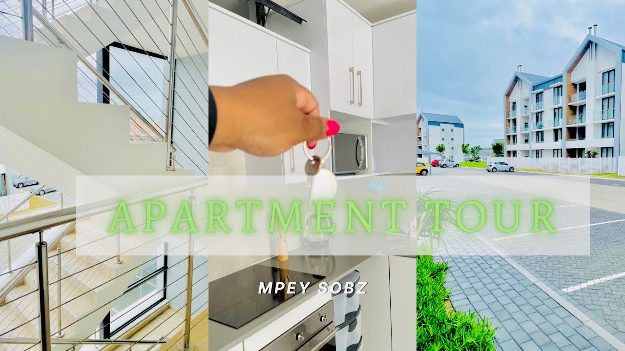 Spaces with Mpey, Apartment tour, Bellamare apartments in Gqeberha, SA YouTuber.