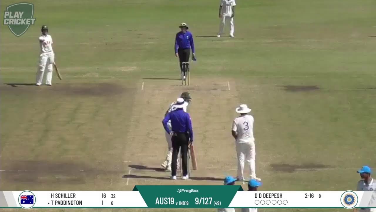 Australia v India Men's U19 International Series - 1st Youth Test - Day 3