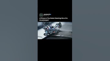 Oddly Satisfying AI Animation: Robot Cleaner at Work