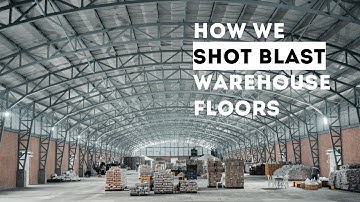 Shot blasting in 5 easy steps.