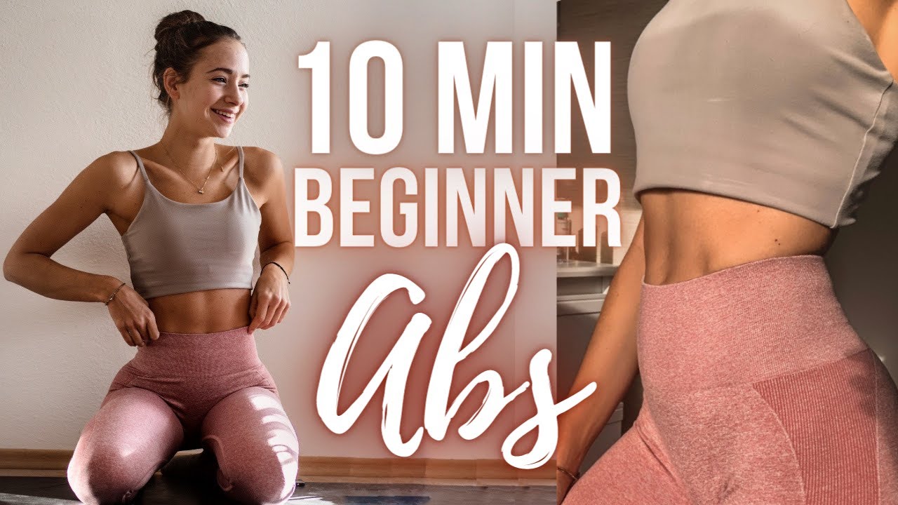 10 MIN BEGINNER ABS WORKOUT - no equipment // annrahel - YouTube