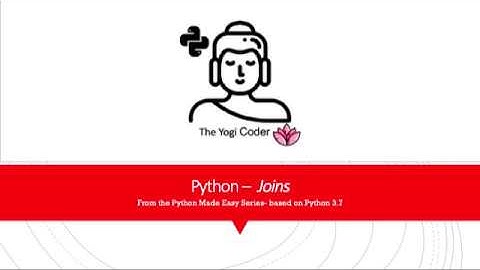 11- Python Joins