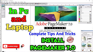 How to install Pagemaker 7.0 How to install Pagemaker 7.0 ✅ Working On Pc ✅👍 #viral