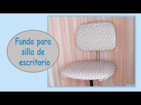 Como hacer una funda para la silla de escritorio