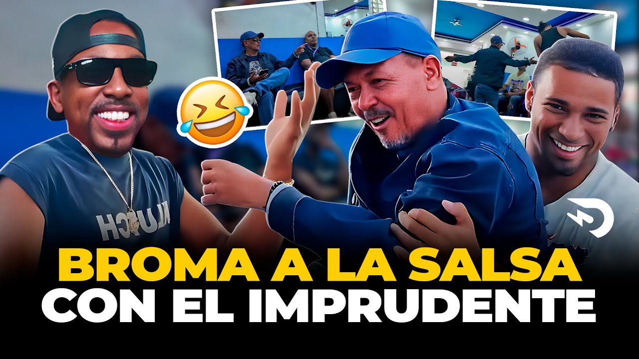 EL DOTOL HACE BROMA A LA SALSA CON EL IMPRUDENTE SALE MAL