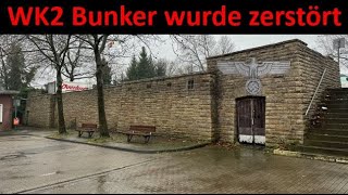 Weltkriegsbunker Wurde Von Kabeldieben Erheblich Beschädigt. Noch Traumzustand. Aber Wie Lange Noch?