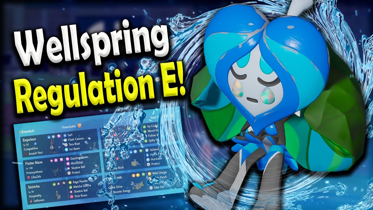WELLSPRING OGERPON is a NIGHTMARE on Rain Teams Pokemon Scarlet and