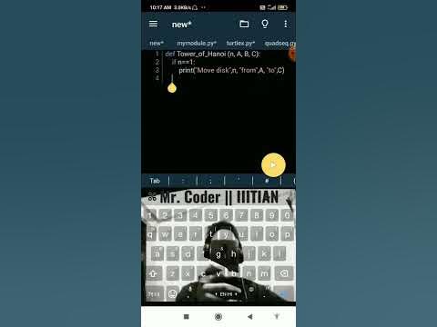Solve Towers of Hanoi Problem || Python - YouTube