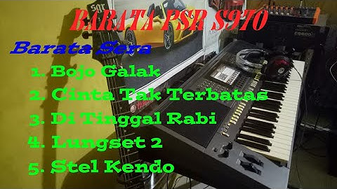 Di Tinggal Rabi Sera,Yamaha PSR S970