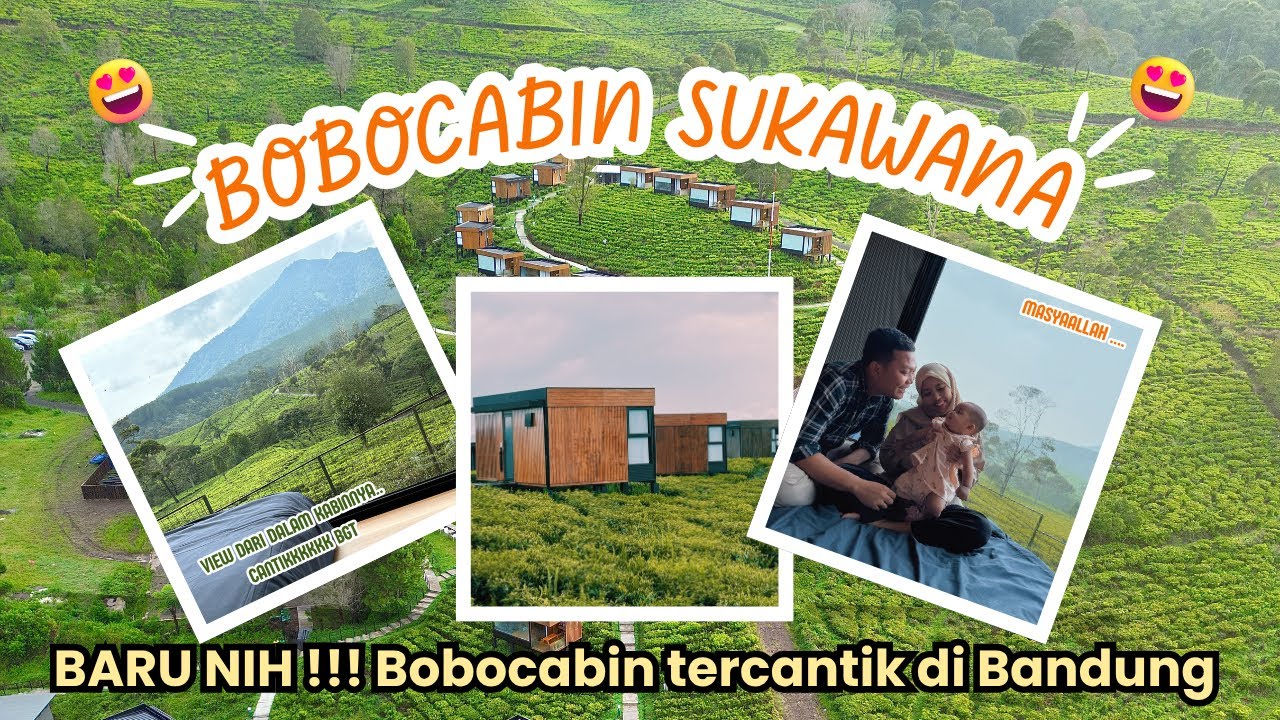 Nggak Nyangka Kabin Sekeren Ini Ada di Bandung! BOBOCABIN SUKAWANA – View Gunung + Smart Cabin 😍