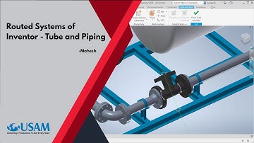 Routed Systems of Inventor - Tube and Piping