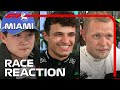 Drivers reaction after the race  2024 miami grand prix