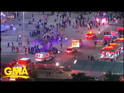 ⁣8 dead at Astroworld music festival in Houston