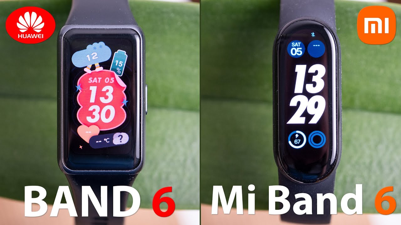 🔥 Huawei Band 6 vs Xiaomi Mi Band 6 COMPARATIVA en ESPAÑOL