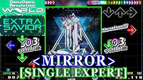 [MIRROR] 【DDR WORLD】 量子の海のリントヴルム (STARDOM Remix) / かめりあ [SINGLE EXPERT] 譜面確認+Clap