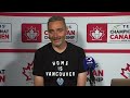 Post-Match Media Availability: Vanni Sartini | July 10, 2024