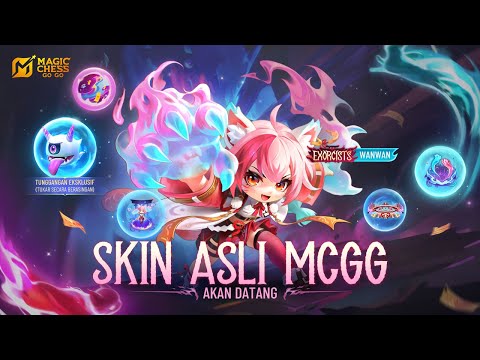 Skin Siri Exorcist Baharu | Exorcist Wanwan | Magic Chess Go Go