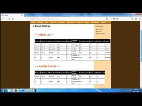 Book Rental Management System | Student Projects