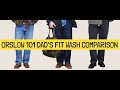 orSlow 101 Dad’s Fit Comparison | Black Denim Stone, One Wash & Used Wash