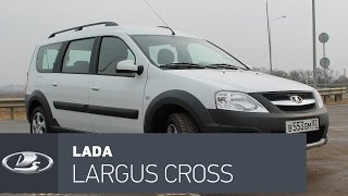 Лада Ларгус Кросс видео тест драйв Lada Largus Cross
