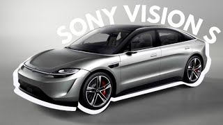 Sony Vision S Officially Reveals Car To Beat Tesla With The Sony  #SONY #FUTURECAR #ELECTRIC CAR