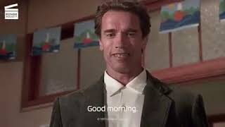 Arnold Schwarzeneggers First Day As Mr. Kimble The Kindergarten Teacher - Kindergarten Cop 1990