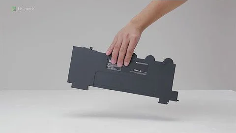 CS421/CS521/CS622 Series—Replacing the waste toner bottle