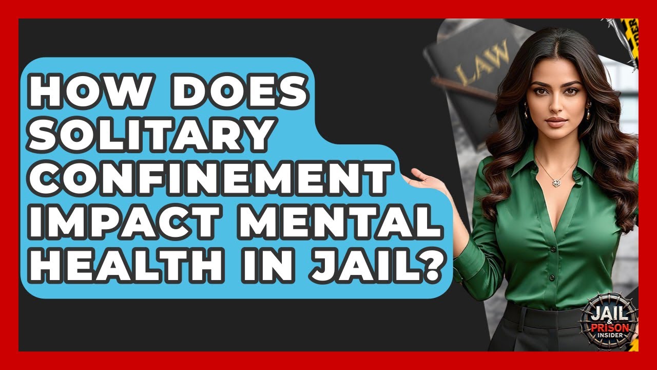 How Does Solitary Confinement Impact Mental Health In Jail? - Jail & Prison Insider