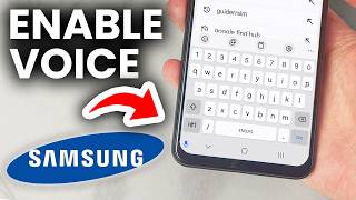 How To Enable Voice Input Speech To Text On Samsung Keyboard - Full Guide