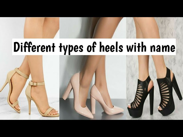 Ultimate High Heel Anatomy Guide - 19 Main Parts of a High Heel