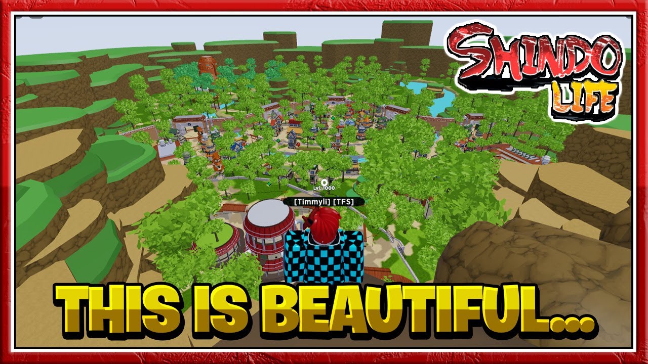 The New Ember Village Is Beautiful  Shindo Life New Ember Village  Showcase 