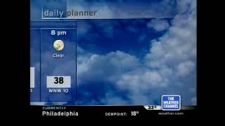 Weather Channel local forecast - 2004