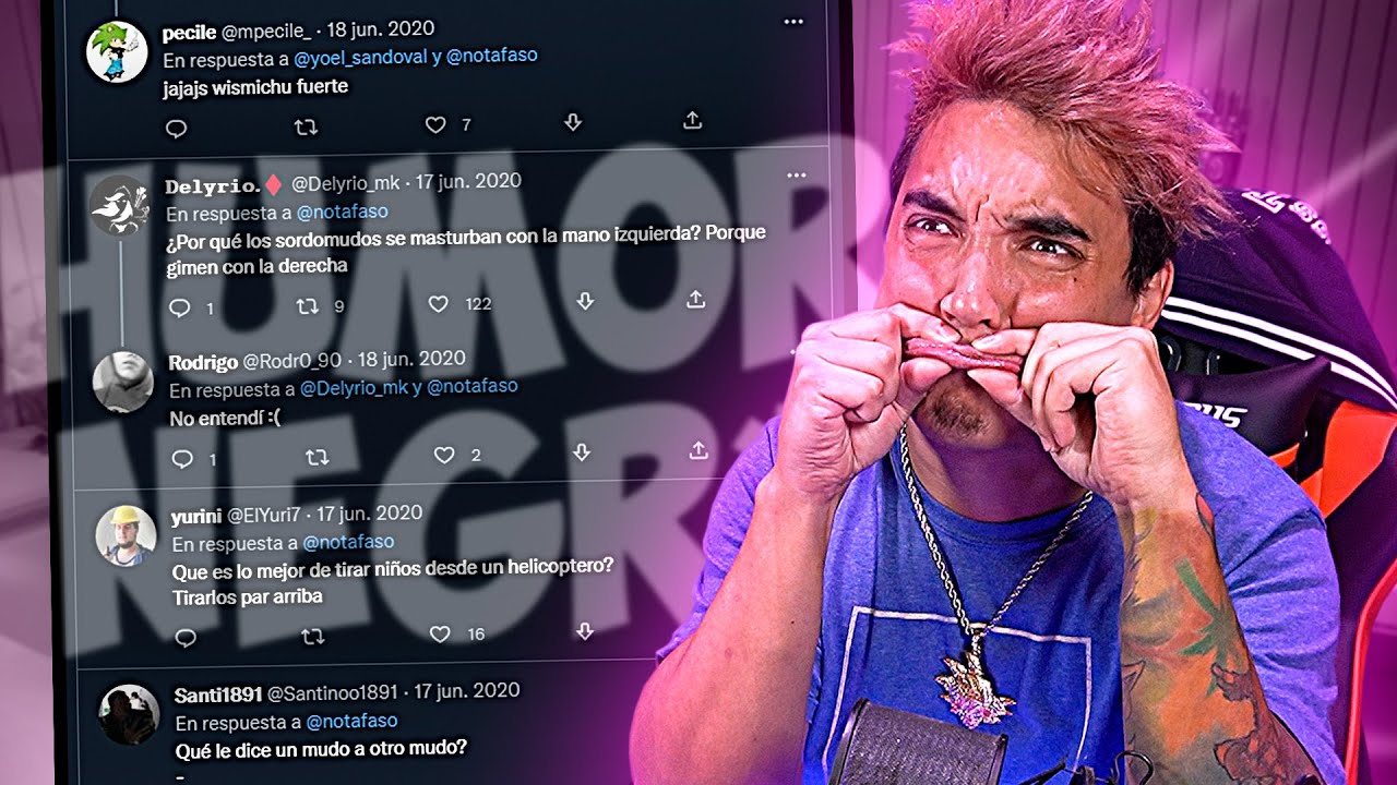 HILO DE TWITTER: SI ME RIO, ME VOY AL INFIERNO 🖤