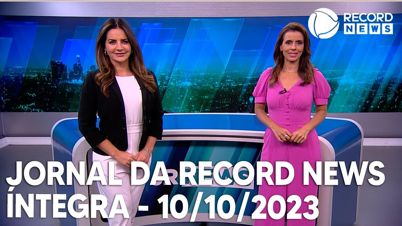 Jornal da Record News –  10/10/2023