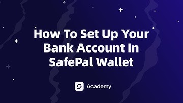 How to set up your bank account in SafePal wallet?