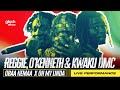 Reggie, O'Kenneth & Kwaku DMC - Obaa Hemaa x Oh My Linda ( Live Performance) | Glitch Sessions