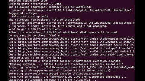 Linux LVM Step by Step Installation