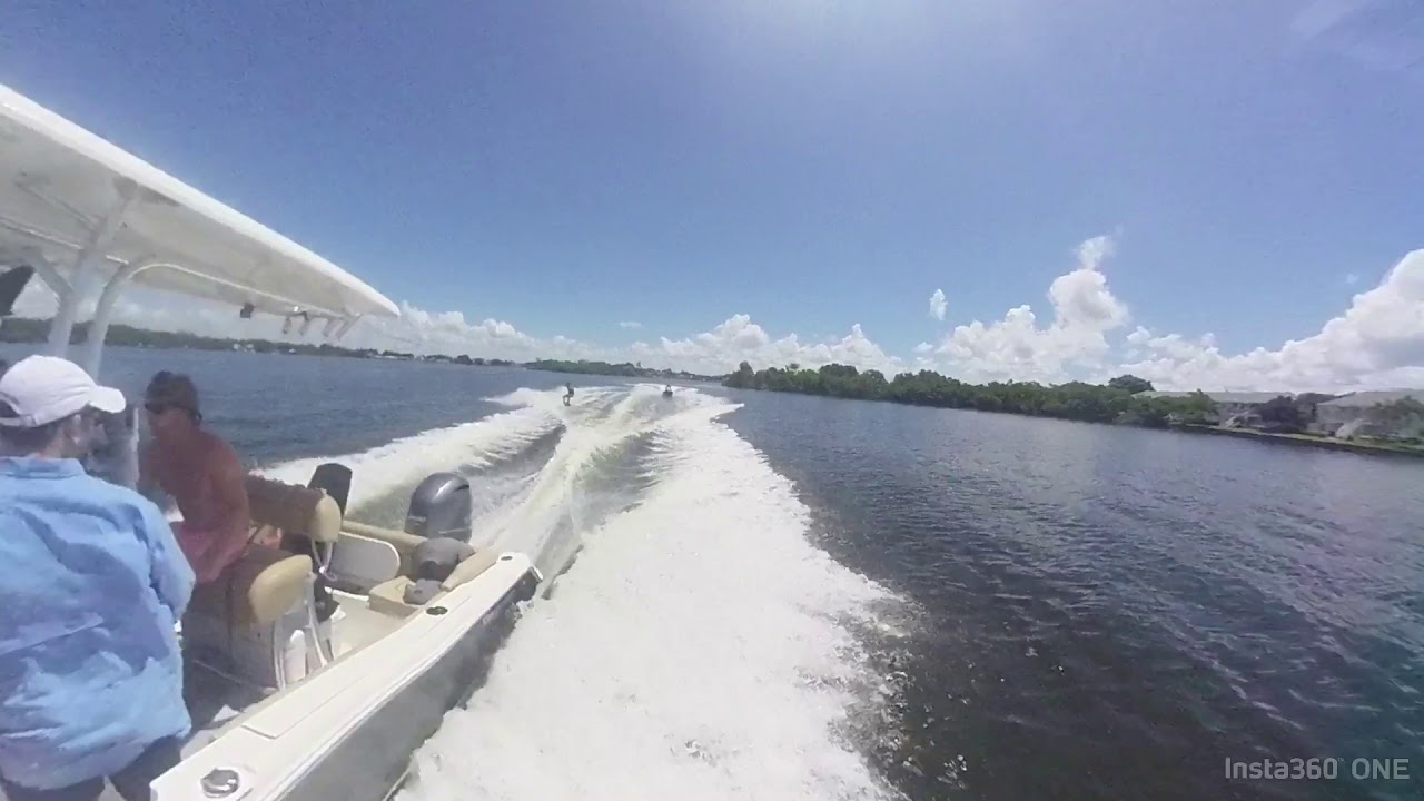Wakeboarding Big Bayou, Coquina Key, St Petersburg, Florida — Insta360