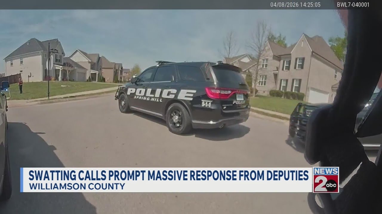 Swatting calls prompt massive response from authorities in Williamson ...