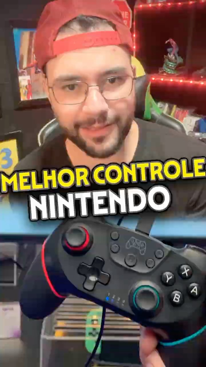controle da Nintendo Switch do temu presta? - analise #curiosidades #nintendojogos #games