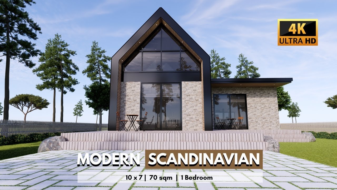 Beautiful 70sqm Modern Scandinavian House | Small Space, Big Style