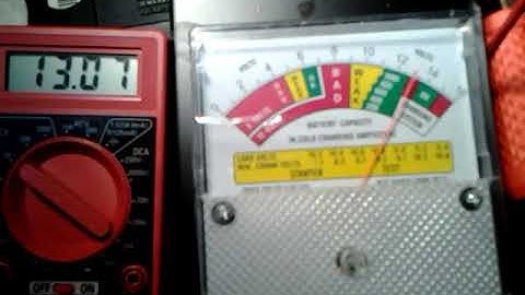 Harbor Freight Battery Load Tester vs. Multimeter On Your Truck, Car, Automobile Battery
