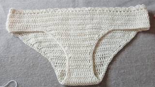 Bas De Bikini Maillot De Bain Au Crochet Taille 42 Facile À Faire