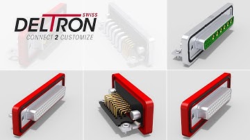 IP67 and IP68 rated Waterproof and Outdoor D-Sub Connectors from Deltron AG