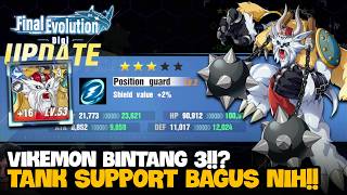 FINALLY, 3-STAR VIKEMON'S SHIELD IS GETTING THICKER!! - Digimon The Final Evolution Digi