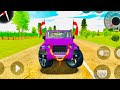 Modified Mahindra Thar Car Games-Indian Car Stunts (Gadi Wala Game) Car Game Android Gameplay 2026