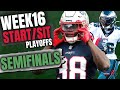 2022 Fantasy Football - MUST START or SIT Week 16 – RBs, WRs, QBs, TEs, ALL TEAMS, ALL POSITIONS!